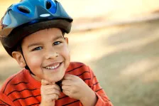 Bike helmets for children and youth 